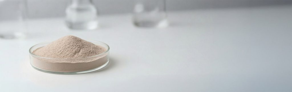 Cattle in a circular frame representing precision ingredients for bovine nutrition and industrial consistency